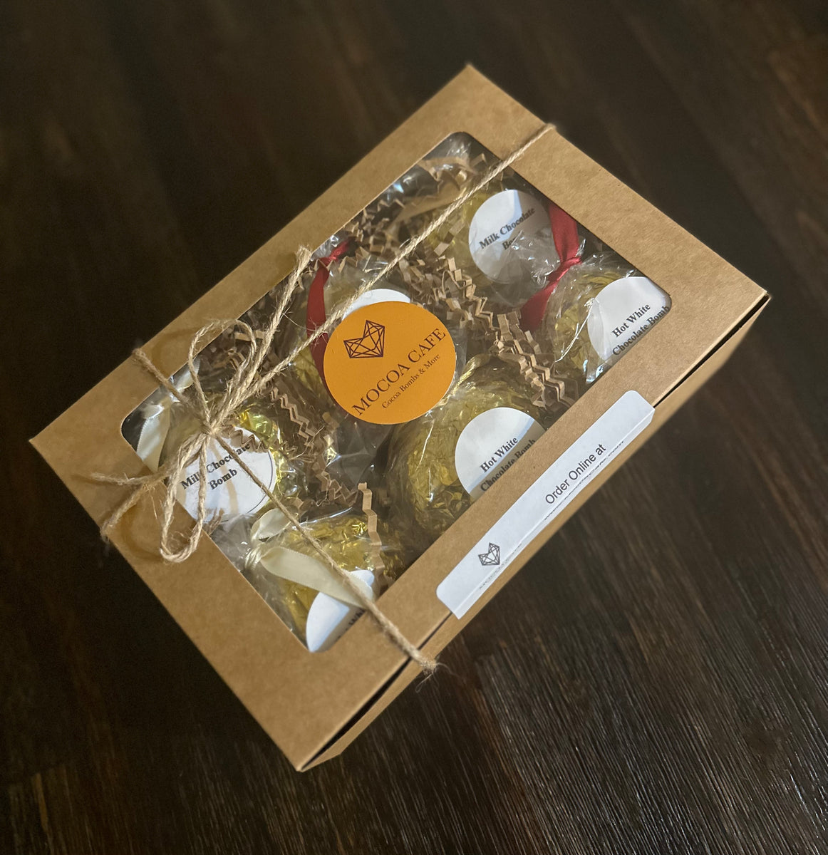 Set of 6 Large Gourmet Hot Chocolate Bombs – Mocoa Cafe